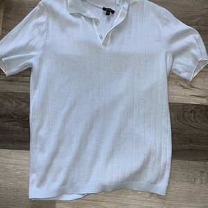 Express Light Blue Polo Shirt
